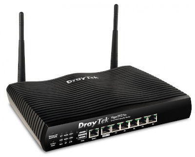 Router Dual-WAN Gigabit, VPN, Firewall, WLAN 802.11ac, Vigor 2927ac